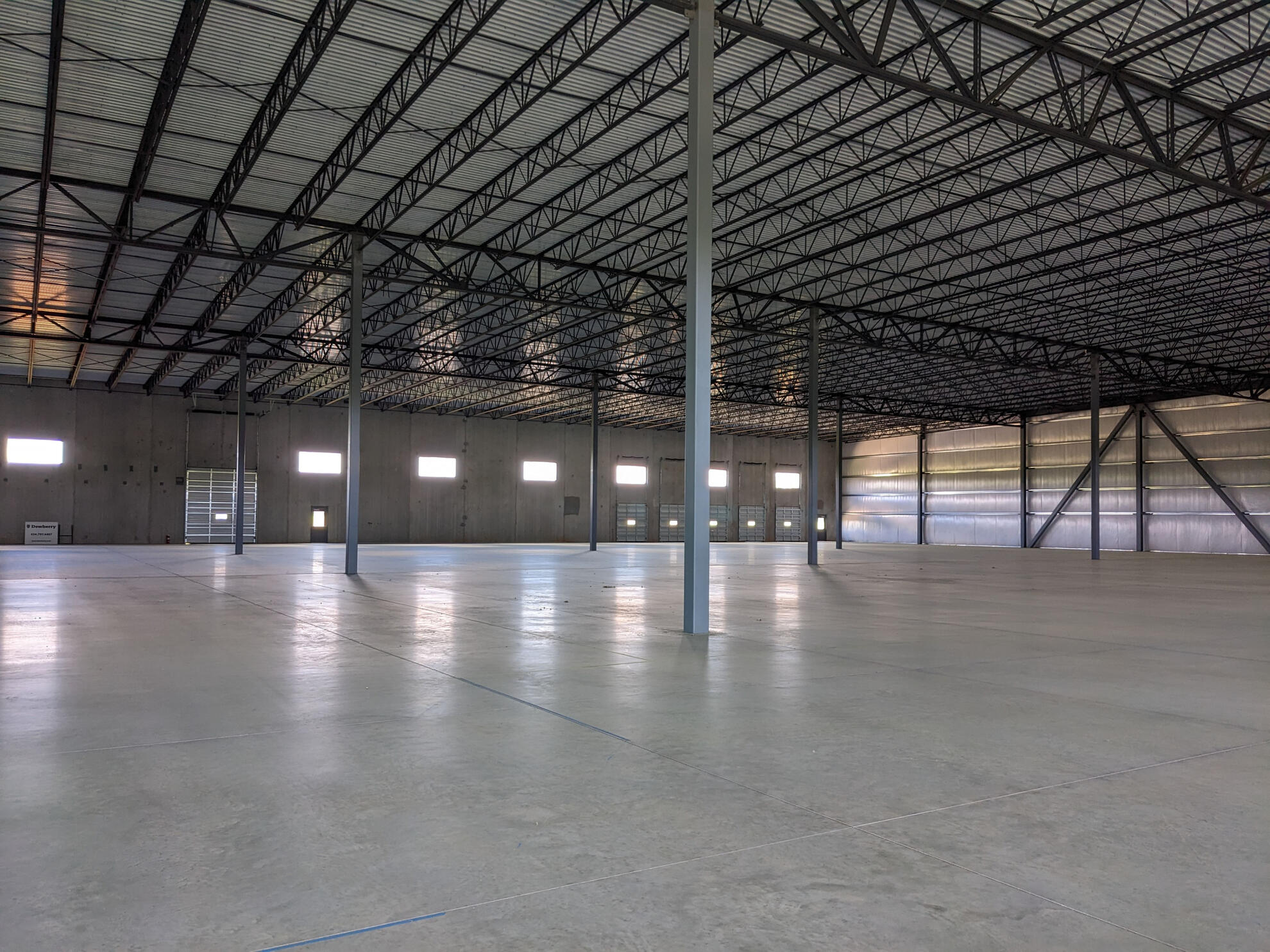 Shell Building construction shell building; industrial; work sample